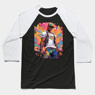 Hip Hop Boy Baseball T-Shirt